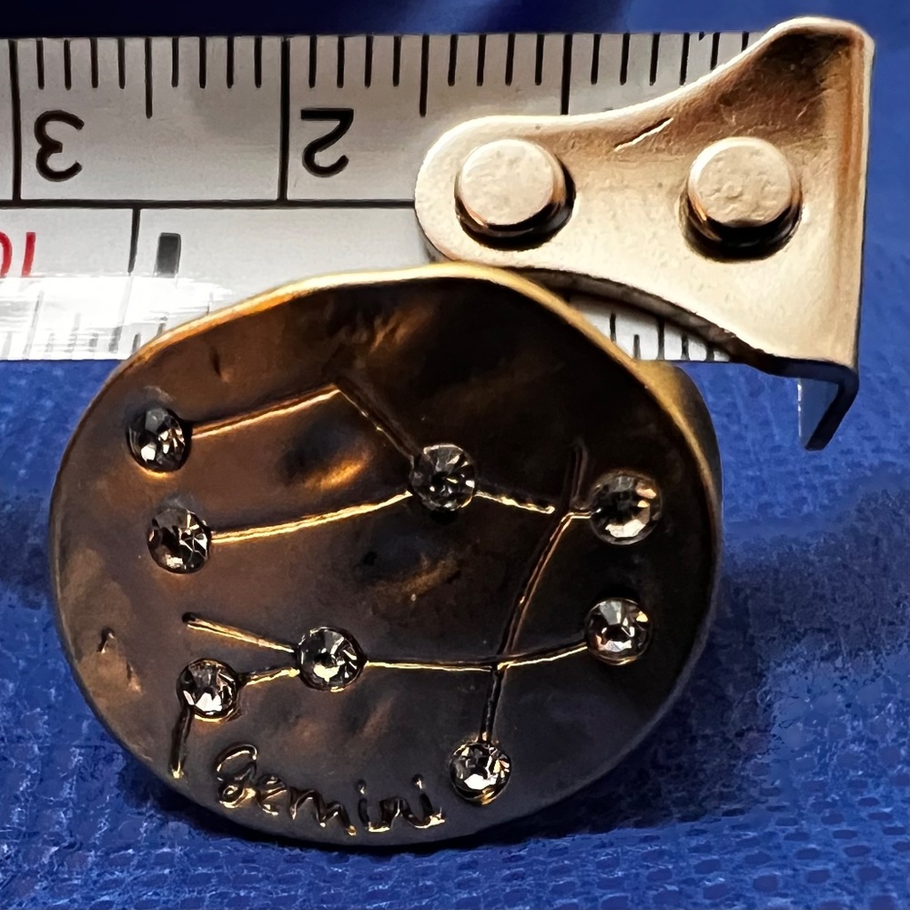 GEMINI RING SIZE 6 - Picture 2 of 4